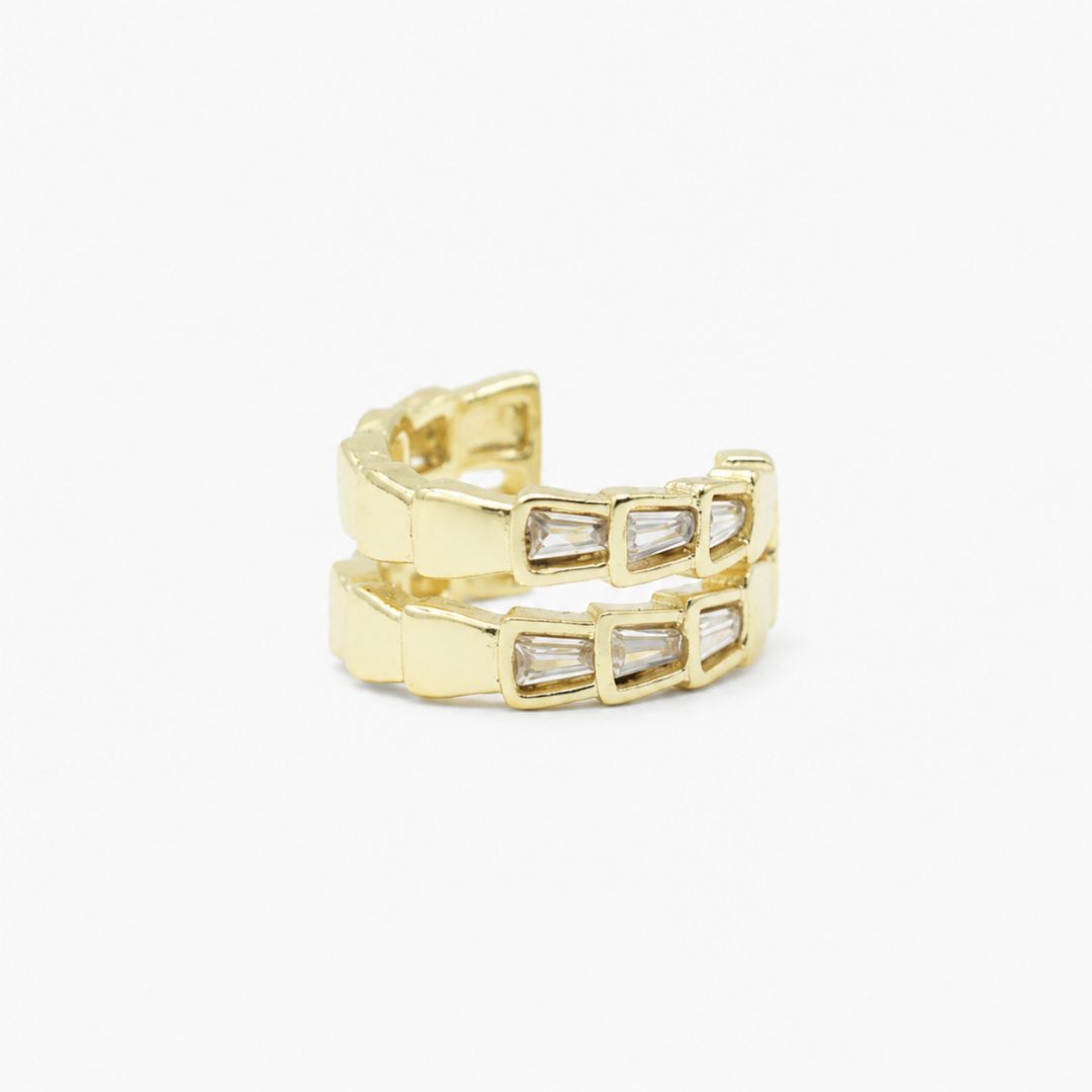 Ear Cuff Ali Bañado en Oro 18K