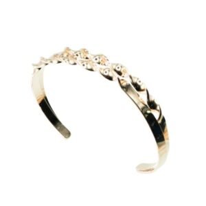 Brazaletes dorados 24K | Dulcymar Accesorios
