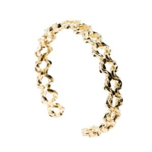 Brazaletes dorados 24K | Dulcymar Accesorios