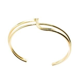 Brazaletes dorados 24K | Dulcymar Accesorios